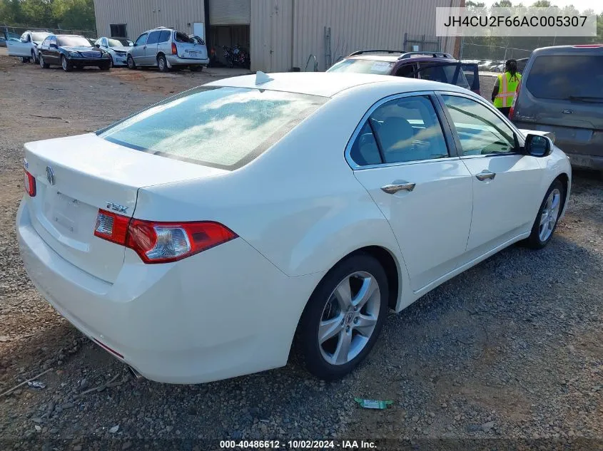 2010 Acura Tsx 2.4 VIN: JH4CU2F66AC005307 Lot: 40486612