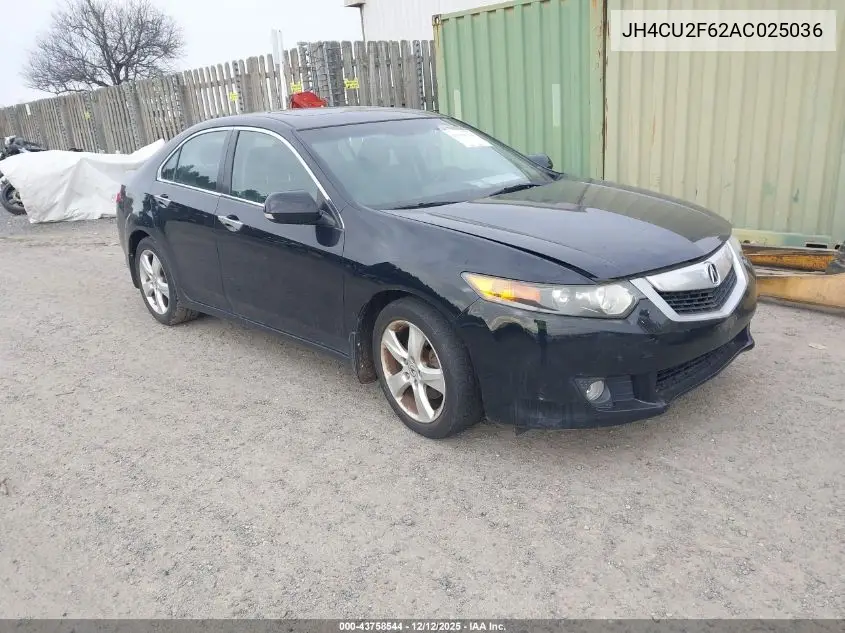 JH4CU2F62AC025036 2010 Acura Tsx 2.4