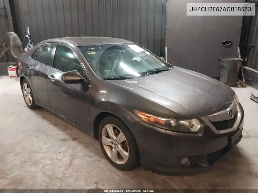 JH4CU2F67AC018583 2010 Acura Tsx 2.4