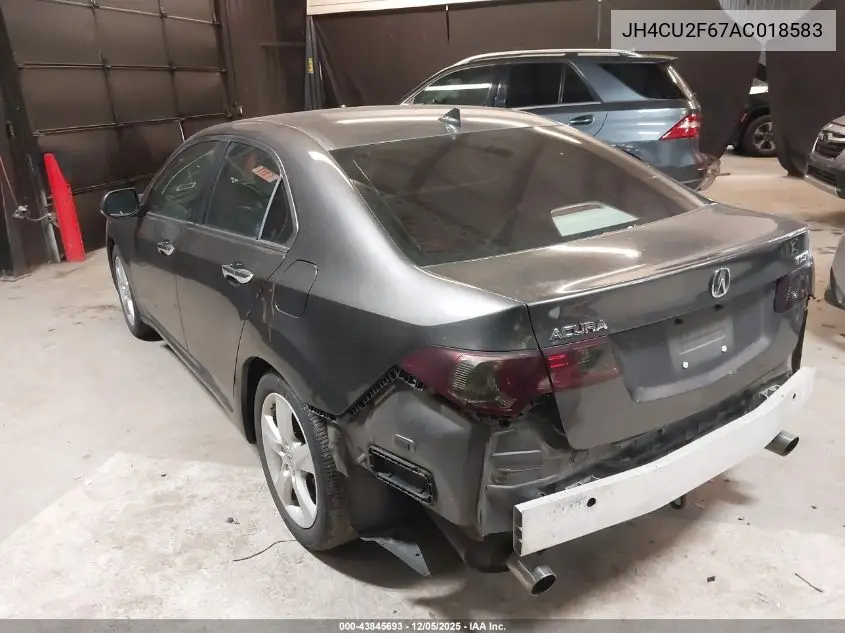JH4CU2F67AC018583 2010 Acura Tsx 2.4