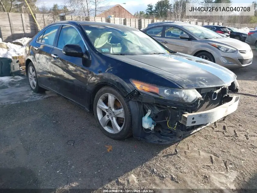 JH4CU2F61AC040708 2010 Acura Tsx 2.4