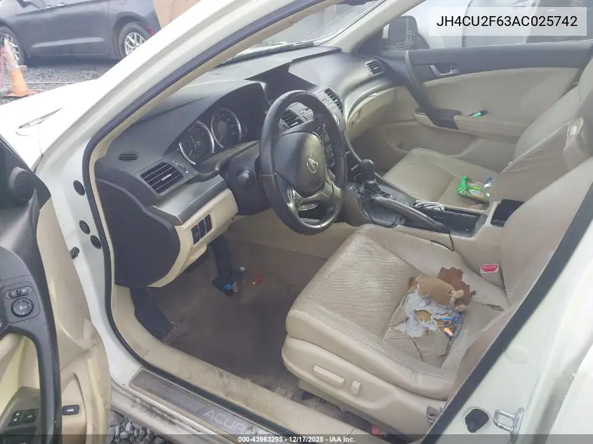 JH4CU2F63AC025742 2010 Acura Tsx 2.4