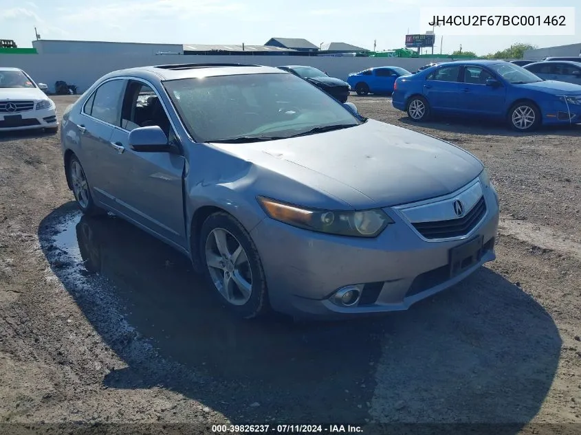 2011 Acura Tsx 2.4 VIN: JH4CU2F67BC001462 Lot: 39826237