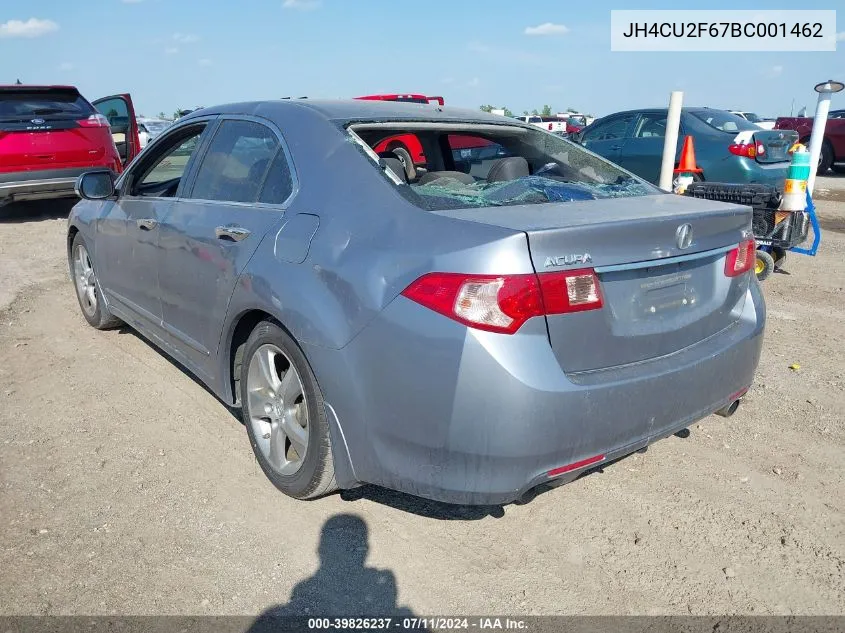 JH4CU2F67BC001462 2011 Acura Tsx 2.4