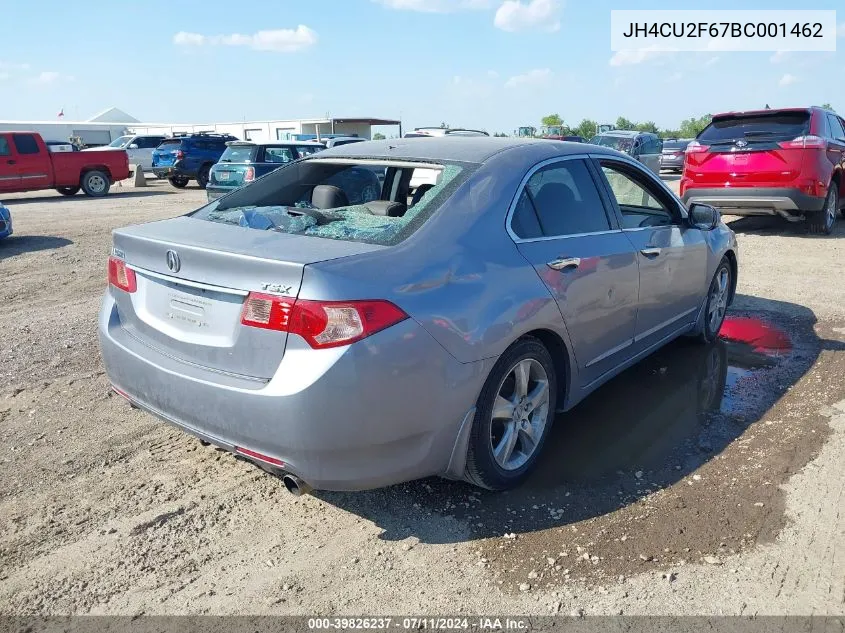 JH4CU2F67BC001462 2011 Acura Tsx 2.4