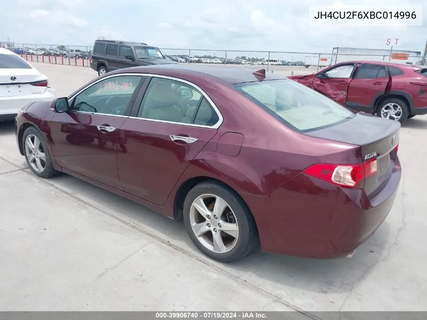 JH4CU2F6XBC014996 2011 Acura Tsx 2.4