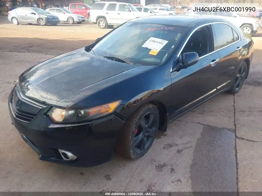 JH4CU2F6XBC001990 2011 Acura Tsx 2.4