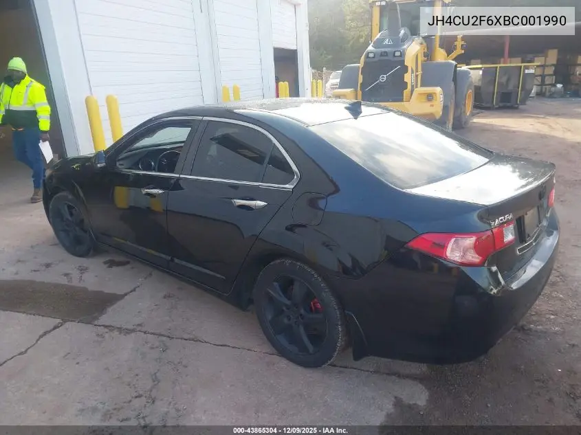 JH4CU2F6XBC001990 2011 Acura Tsx 2.4