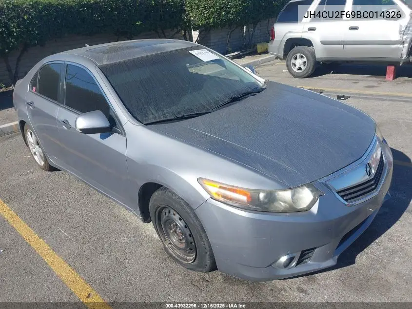 JH4CU2F69BC014326 2011 Acura Tsx 2.4