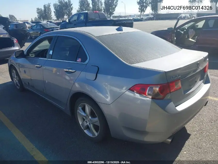 JH4CU2F69BC014326 2011 Acura Tsx 2.4