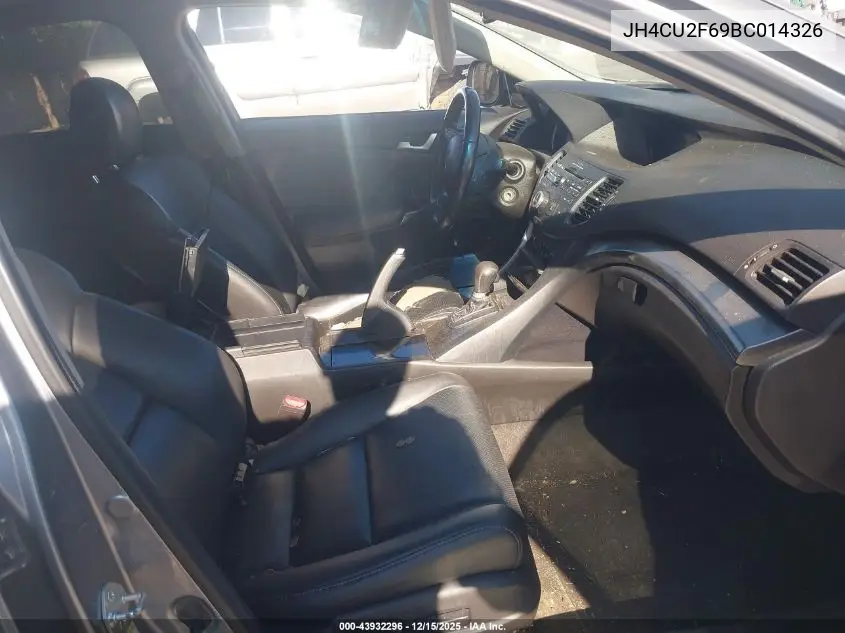 JH4CU2F69BC014326 2011 Acura Tsx 2.4