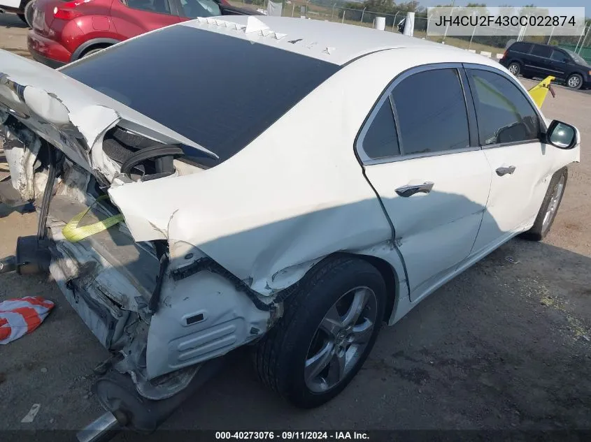 JH4CU2F43CC022874 2012 Acura Tsx