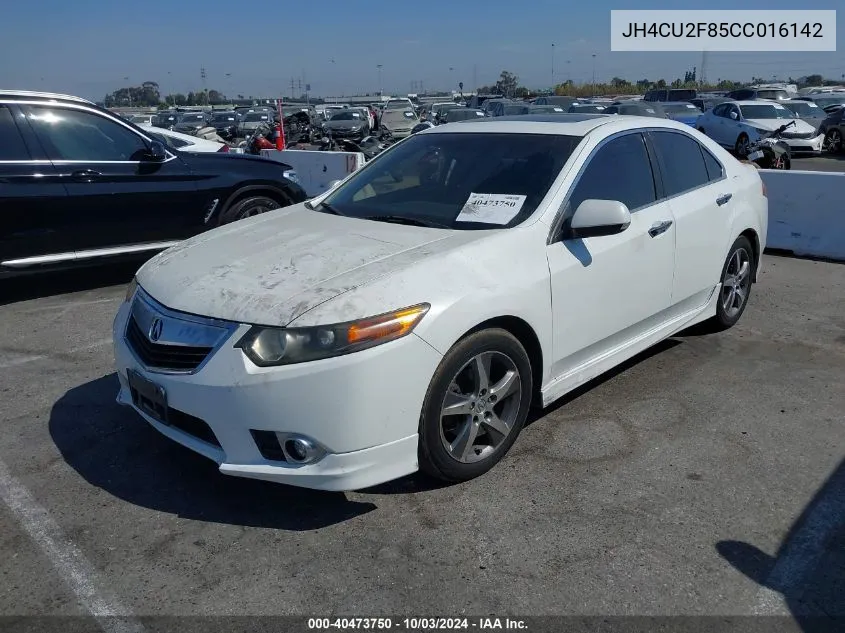 JH4CU2F85CC016142 2012 Acura Tsx 2.4