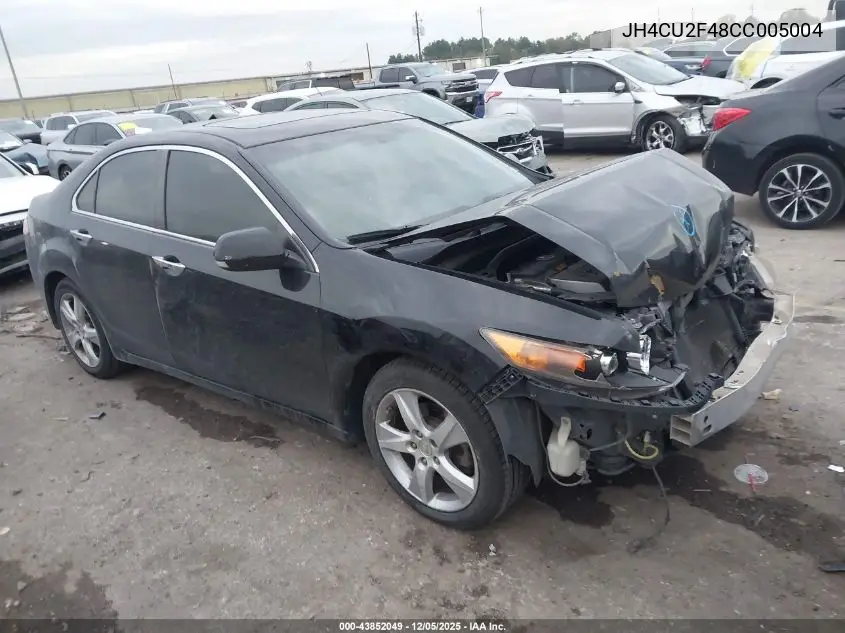 JH4CU2F48CC005004 2012 Acura Tsx 2.4