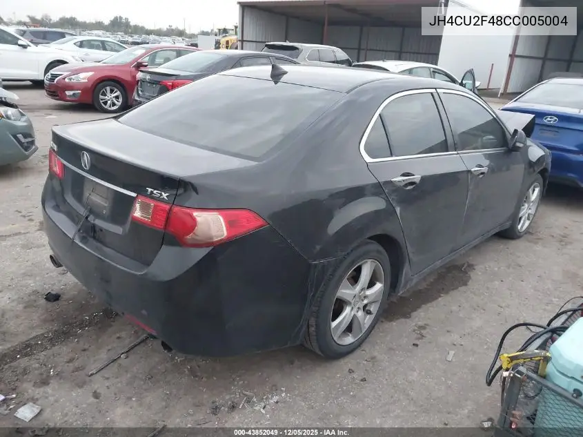 JH4CU2F48CC005004 2012 Acura Tsx 2.4