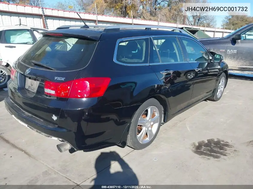 JH4CW2H69CC001732 2012 Acura Tsx 2.4