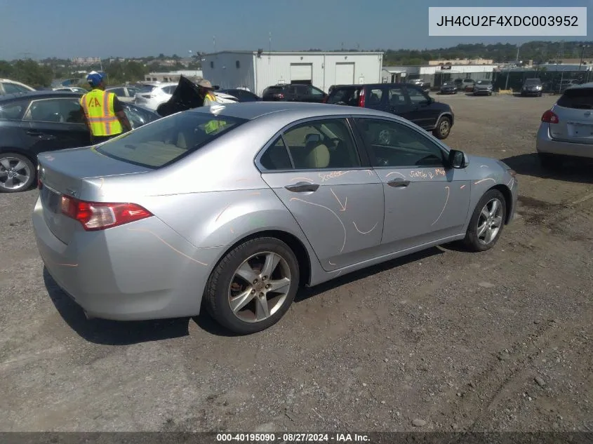 2013 Acura Tsx 2.4 VIN: JH4CU2F4XDC003952 Lot: 40195090