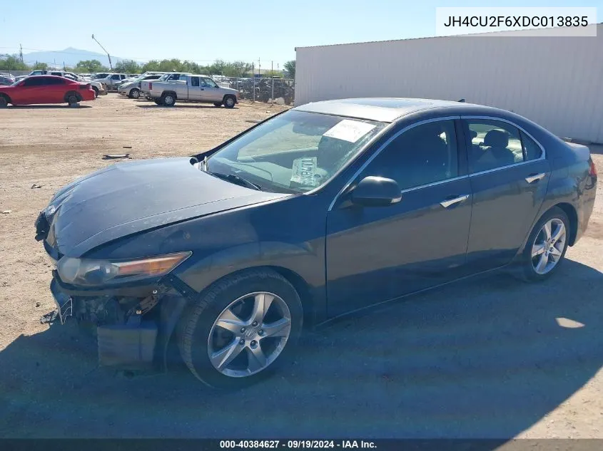 2013 Acura Tsx 2.4 VIN: JH4CU2F6XDC013835 Lot: 40384627