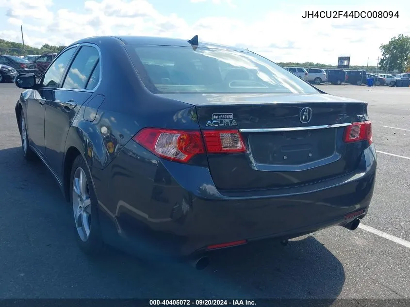 JH4CU2F44DC008094 2013 Acura Tsx 2.4