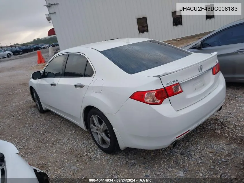 JH4CU2F43DC008183 2013 Acura Tsx