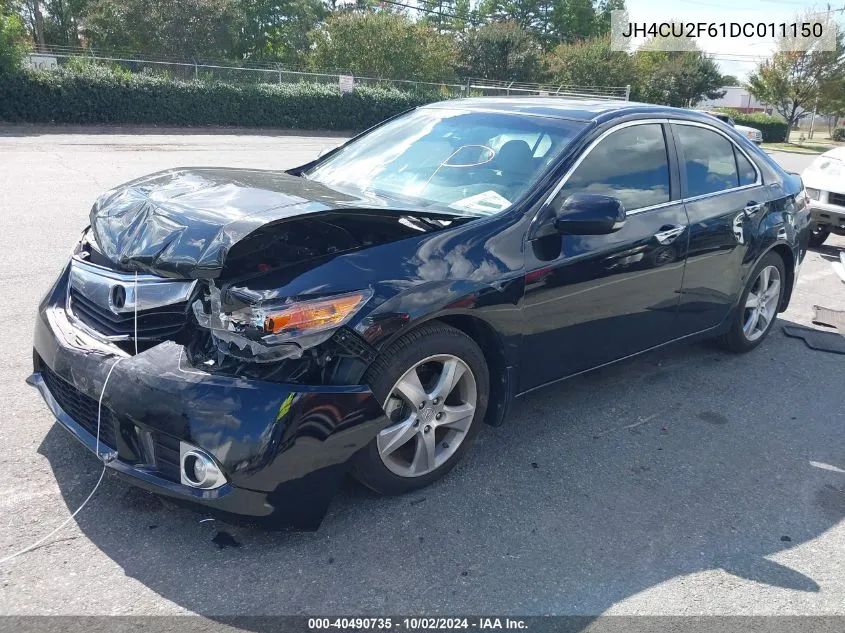 2013 Acura Tsx 2.4 VIN: JH4CU2F61DC011150 Lot: 40490735