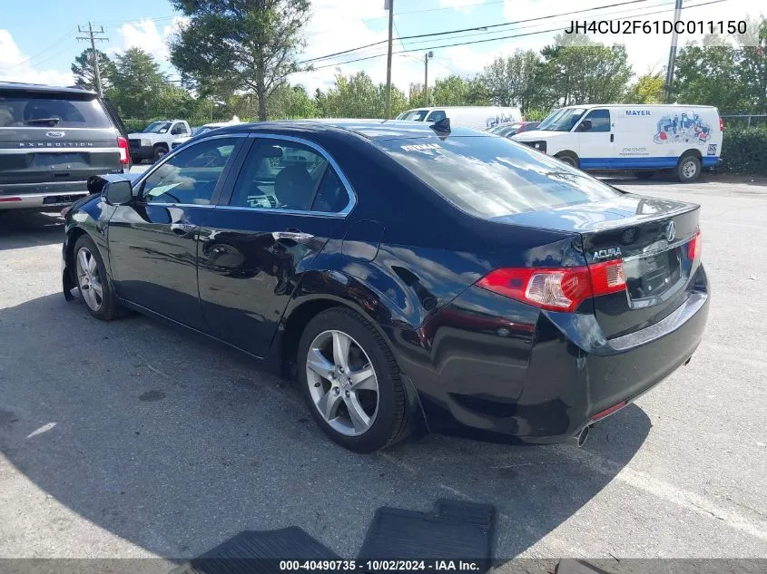 2013 Acura Tsx 2.4 VIN: JH4CU2F61DC011150 Lot: 40490735