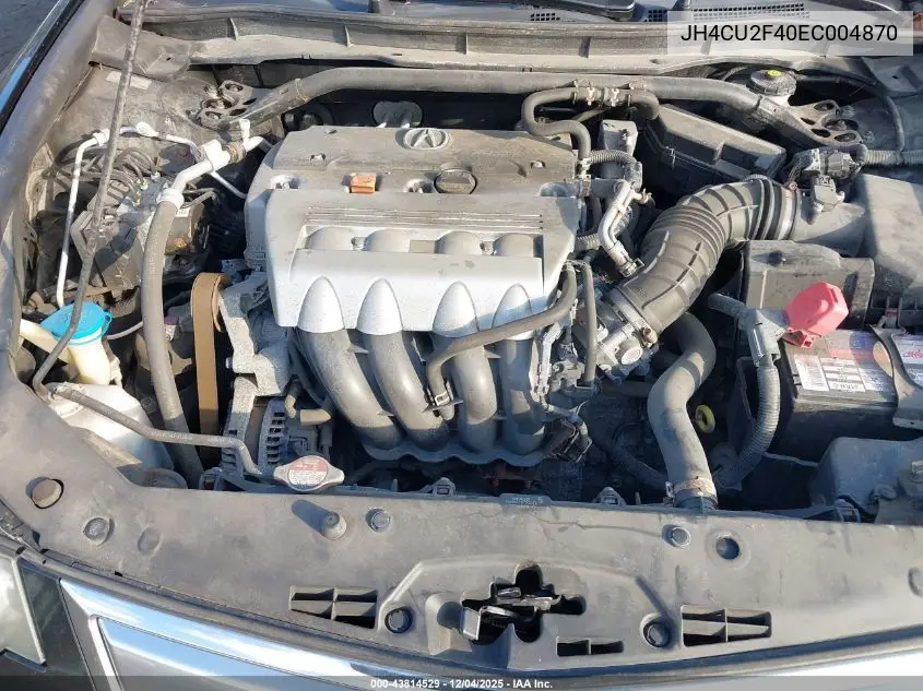 JH4CU2F40EC004870 2014 Acura Tsx 2.4