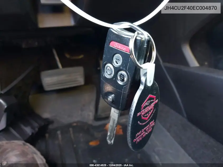 JH4CU2F40EC004870 2014 Acura Tsx 2.4