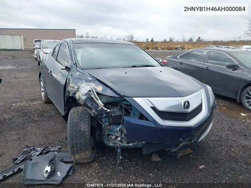 2HNYB1H46AH000084 2010 Acura Zdx Technology