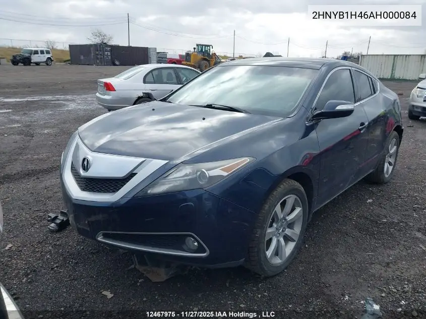 2HNYB1H46AH000084 2010 Acura Zdx Technology