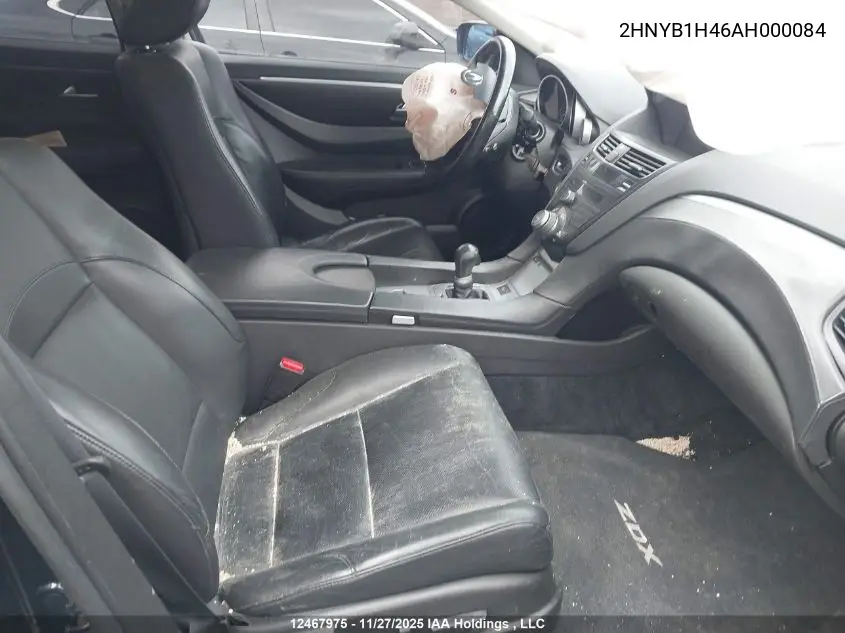 2HNYB1H46AH000084 2010 Acura Zdx Technology