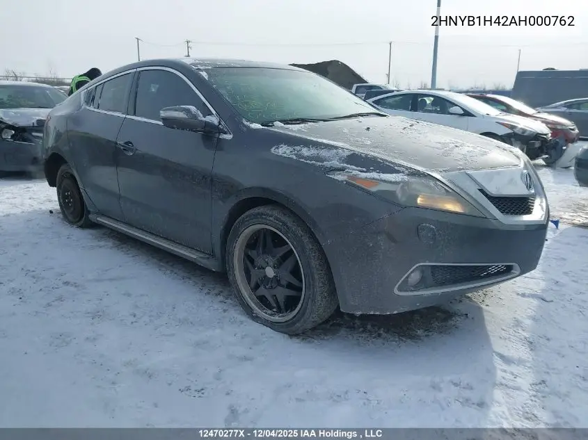 2HNYB1H42AH000762 2010 Acura Zdx Technology