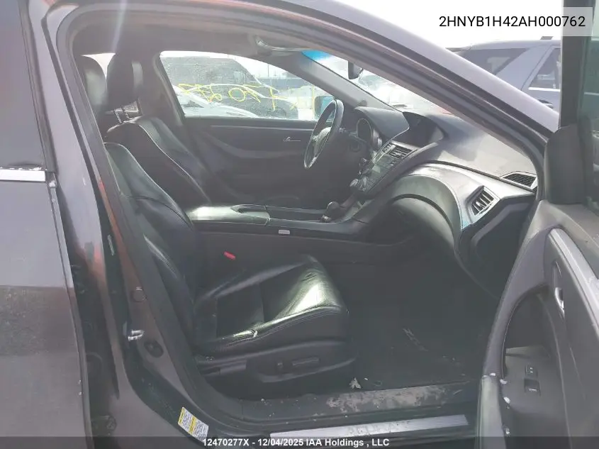 2HNYB1H42AH000762 2010 Acura Zdx Technology