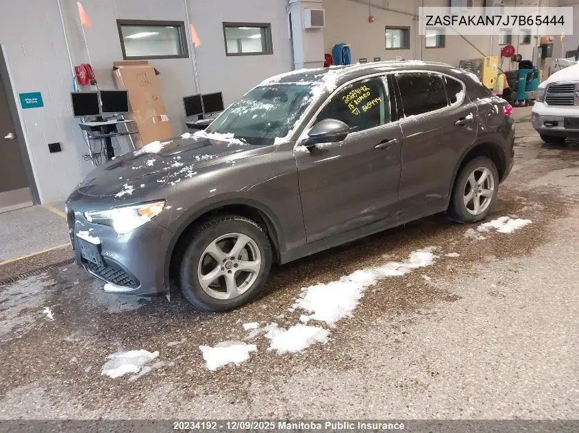 ZASFAKAN7J7B65444 2018 Alfa Romeo Stelvio