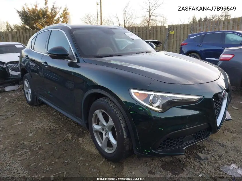 ZASFAKAN4J7B99549 2018 Alfa Romeo Stelvio Awd