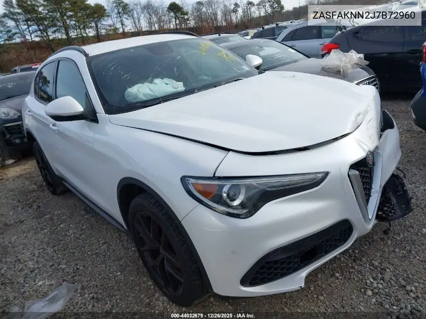 ZASFAKNN2J7B72960 2018 Alfa Romeo Stelvio Ti Sport Awd