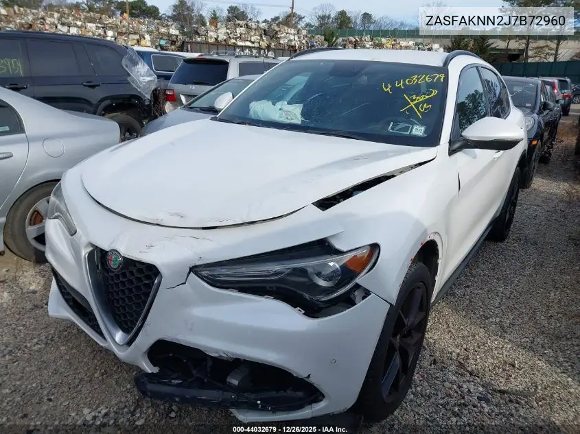 ZASFAKNN2J7B72960 2018 Alfa Romeo Stelvio Ti Sport Awd