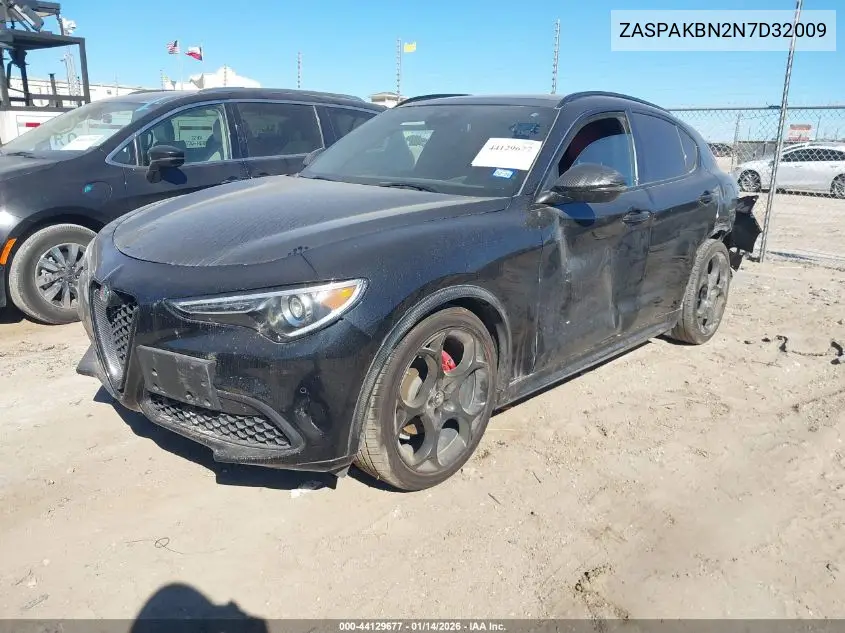 ZASPAKBN2N7D32009 2022 Alfa Romeo Stelvio Veloce Ti Awd