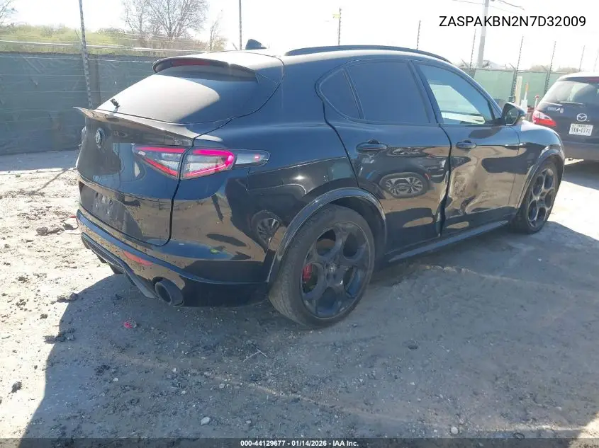 ZASPAKBN2N7D32009 2022 Alfa Romeo Stelvio Veloce Ti Awd