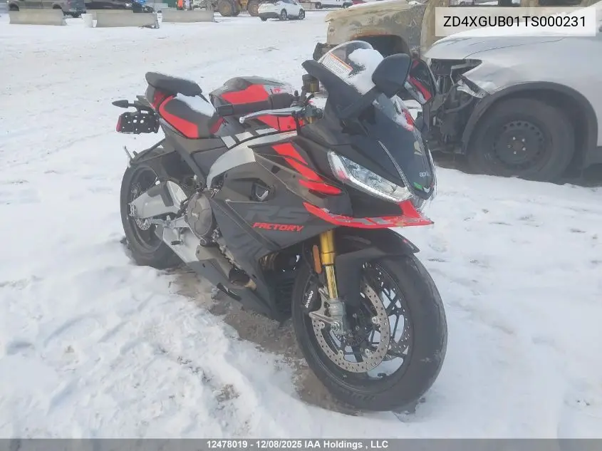 ZD4XGUB01TS000231 2026 Aprilia Rs 660 Factory