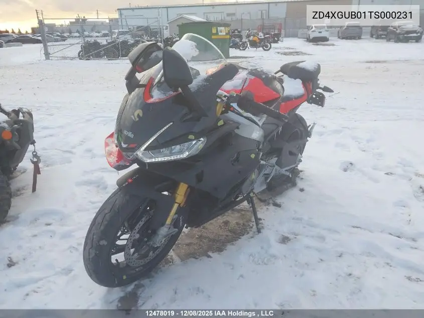 ZD4XGUB01TS000231 2026 Aprilia Rs 660 Factory