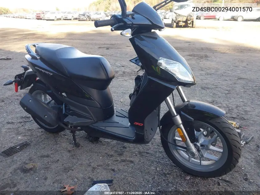 ZD4SBC00294001570 2009 Aprilia Sportcity One 50