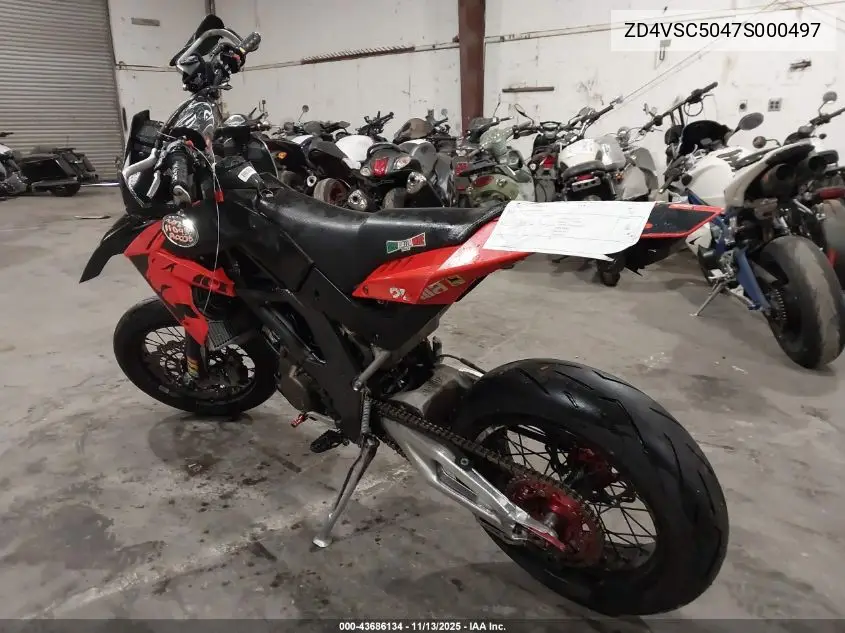 ZD4VSC5047S000497 2007 Aprilia Sxv 5.5