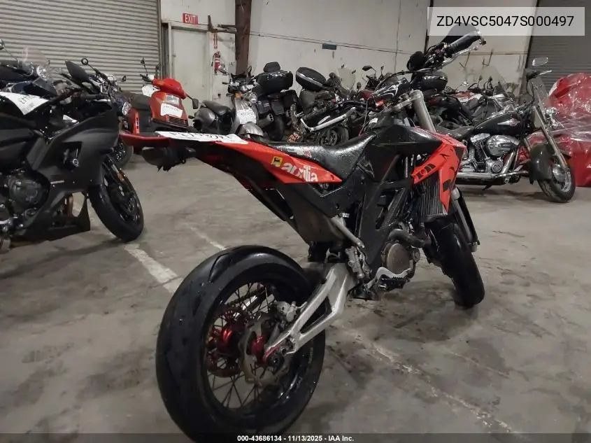 ZD4VSC5047S000497 2007 Aprilia Sxv 5.5