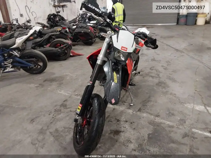 ZD4VSC5047S000497 2007 Aprilia Sxv 5.5