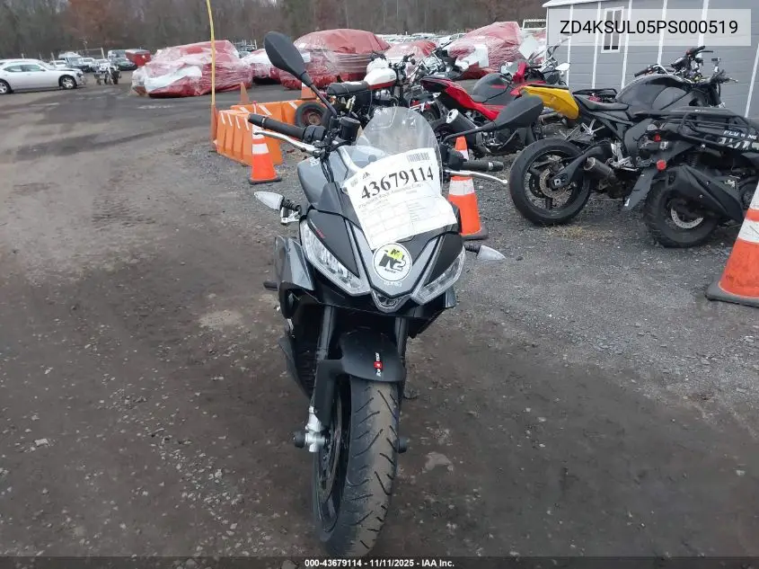 ZD4KSUL05PS000519 2023 Aprilia Tuono 660