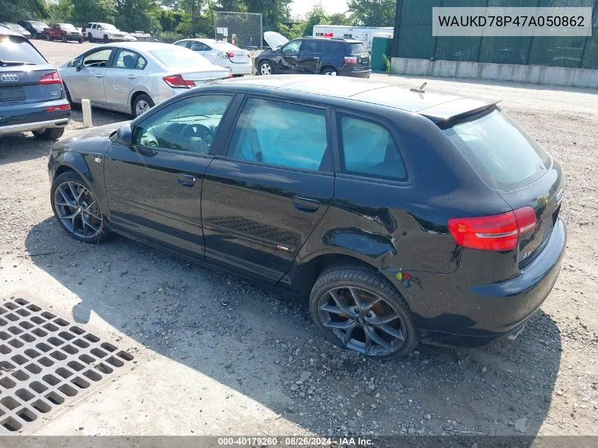 WAUKD78P47A050862 2007 Audi A3 3.2