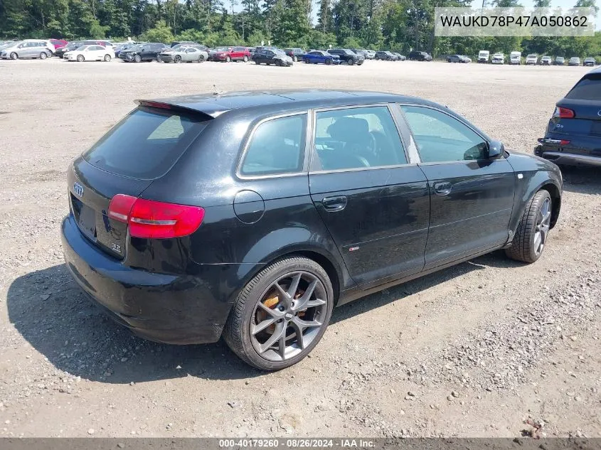 WAUKD78P47A050862 2007 Audi A3 3.2