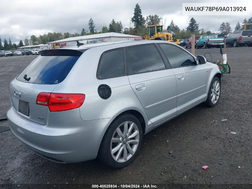 WAUKF78P69A013924 2009 Audi A3 2.0T