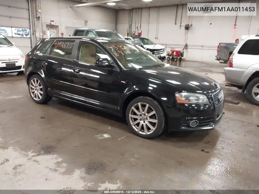 WAUMFAFM1AA011453 2010 Audi A3 2.0T Premium